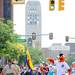 Members of a Boy Scout Troop march with the Detroit Tigers mascot Paws down E. Liberty St. in the 23rd Annual Ann Arbor Jaycees Fourth of July Parade on Thursday, July 4, 2013 on South State Street in downtown Ann Arbor. Melanie Maxwell | AnnArbor.com